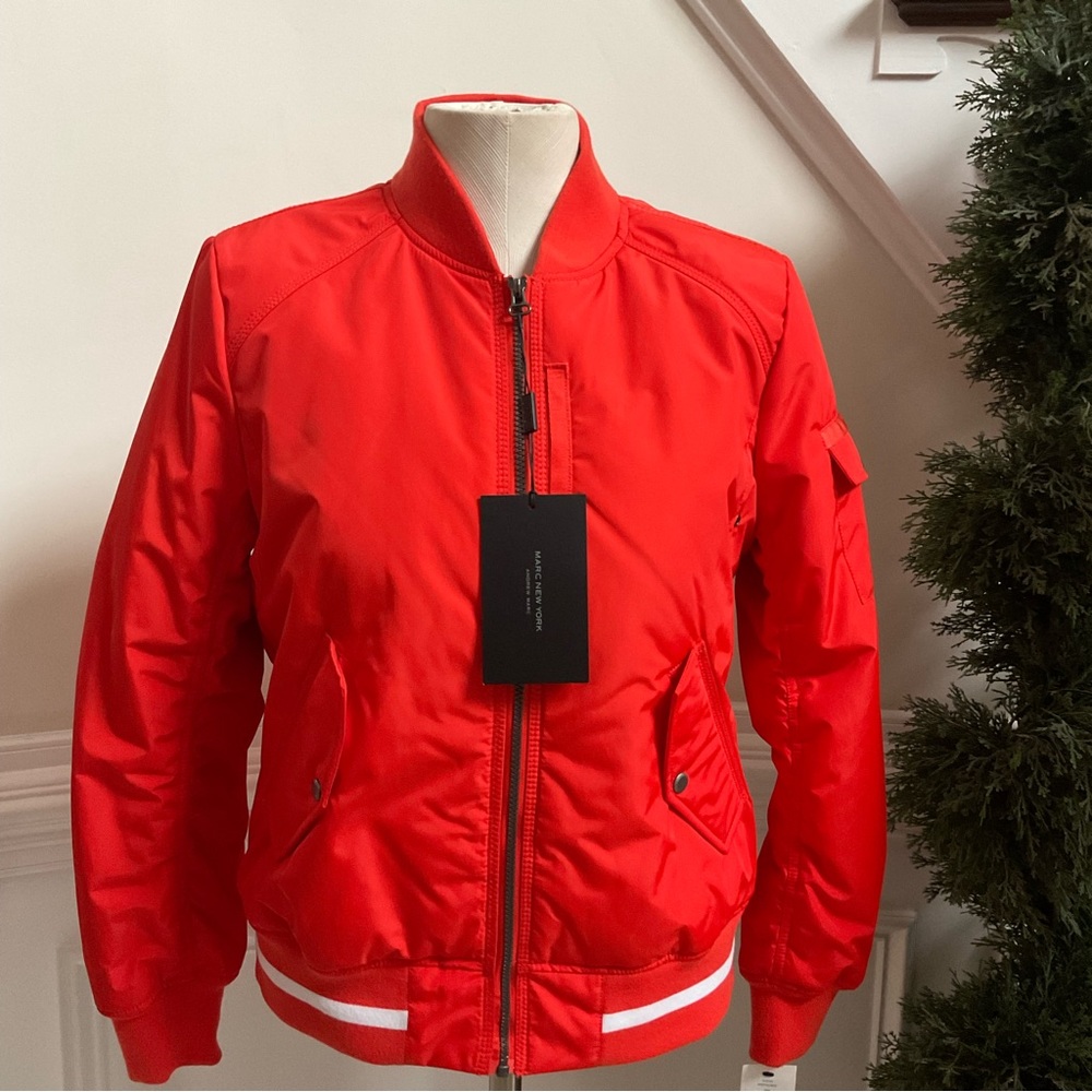 Marc New York Andrew Marc Orange Jacket Size L